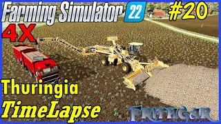 FS22 Timelapse, Thuringia 4x #20: Loading Sugar Beet!