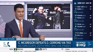 Conor McGregor Under a Minute Ends Cowboy Fight TKO | Post Fight Analysis