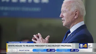 White House to release President Biden's 2022 budget proposal