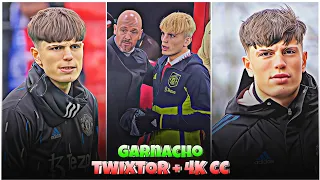 Garnacho : Twixtor Comp - Best 4k Clips + CC High Quality For Editing 🤙💥 #part1