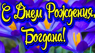 С Днем Рождения, Богдана! Новинка! Прекрасное видео поздравление! СУПЕР ПОЗДРАВЛЕНИЕ!