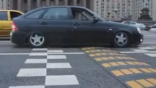 Crazy russian low riders - there cars