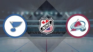 Обзор матча Сент-Луис - Колорадо / BLUES VS AVALANCHE MARCH 31, 2017 HIGHLIGHTS