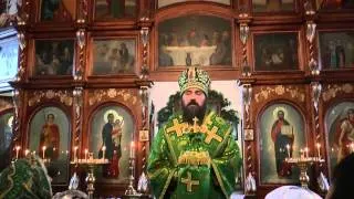 Проповедь епископа Серапиона на праздник Святой Троицы 8 июня 2014 года Кокшетау  Казахстан