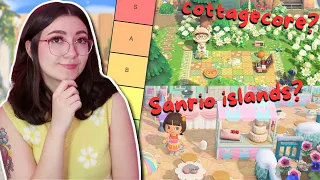 ranking popular Animal Crossing island themes!