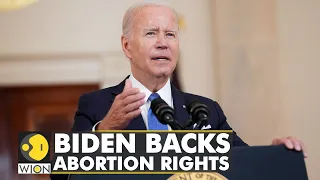 US President Biden supports change in Senate filibuster rules for abortion rights | World News