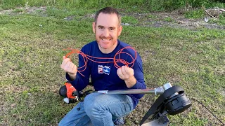 Never Wind Weed Wacker Line The Same Again! - String Trimmer Line Loading Miracle!