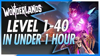 Fastest Way To Level Guide! 1-40 In 1 Hour + Tons of loot Farm | Tiny Tina's Wonderlands