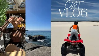 TRAVEL VLOG Pt 2: Atlantis Dunes Quad biking | Cape Town☀️🌊