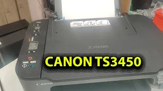 Canon TS3450 разборка, установка СНПЧ, прошивка, самостоятельное обслуживание и ремонт