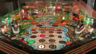 1986 Bally Special Force Pinball gameplay