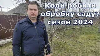 Коли робити обробку саду 2024