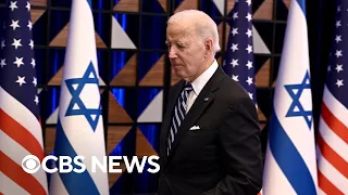 Biden leaves Israel after warning Israelis not to be consumed by rage after Hamas attack