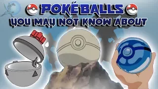 Pokéballs That Aren't in the Pokémon Video Games