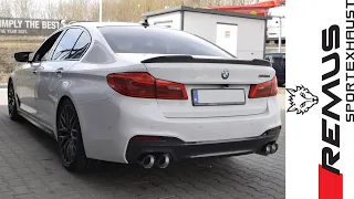 BMW M550i G30 | Wydech cat-back Remus Exhaust | Wydechowe.pl