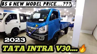 || 🔥NEW TATA INTRA V30 || 😍NEW 2023 MODEL💫 || PRICE SPECIFICATIONS MILEAGE || REVIEW IN KANNADA ||✨