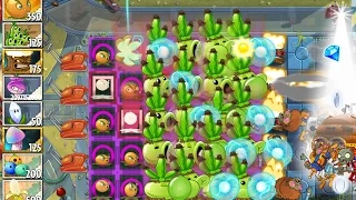 Plants vs Zombies 2 Terror from Tomorrow Level 114 - Attack! Citron & Peapod