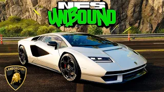 NFS Unbound - Lamborghini Countach LPI 800-4 (Fully Upgraded S+ Class)