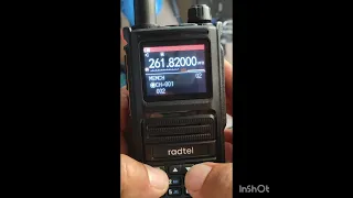 Radtel 470X, Salvando canais na memória