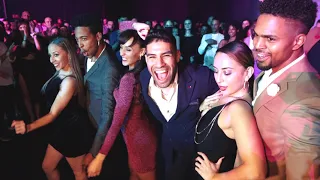 VETERANA PRINCE ROYCE Y ELVIS MARTINEZ / BACHATAVENGERS MARCO Y SARA , GABY Y ESTEFY Y JUNIOR Y CAR