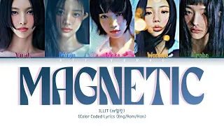 I'LL-IT (아일릿) "Magnetic" (아일릿 Magnetic가사) (Color Coded Lyrics (Lyrics (Han/Rom/Eng)