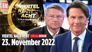 🔴 Viertel nach Acht – 23. November 2022 | u.a. mit Béla Anda und Robert Jungnischke