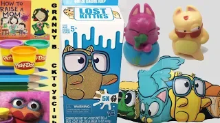 LOST KITTIES.  Hidden in Play-Doh you will find 20 surprises!.Toy review by Granny B.