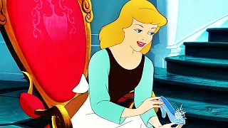 CINDERELLA Clip - "Cinderella Tries On The Glass Slipper" (1950) Disney