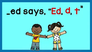 Sounds of Ed | Ed Says, "Ed, d, t" | Science of Reading | Phonics Song | EduTunes With Miss Jenny