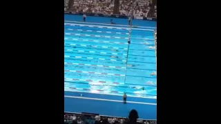 Phelps swimming in 200 IM  Finals