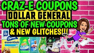 🤯12 GLITCHES! FREEBIES! OVERAGE!🤯NEW COUPONS & GLITCHES🤯DOLLAR GENERAL COUPONING THIS WEEK 2/26-3/4🤯