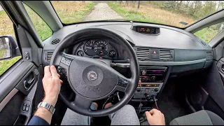 2005 Opel Meriva A [1.7 CDTI 100HP] |0-100| POV Test Drive #1219 Joe Black