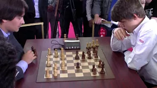 GM Morozevich (Russia) - GM Carlsen (Norway) 2013 FF