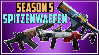 Destiny 2 : NEUE SPITZEN WAFFEN [ Halsbruch | Der Gipfel | Fangfrage ] - Season 5 Update