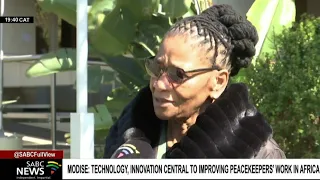 Technology and innovation are central to helping peacekeepers: Modise