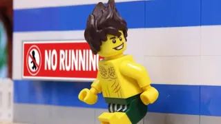 LEGO Swimming Fail STOP MOTION | LEGO Cooking, Ambulance, Fireman Fail | Billy Bricks Compilations