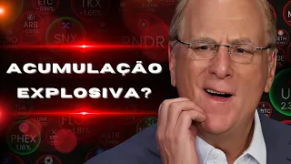 🚨 Investidor CRIPTO! Acumulação EXPLOSIVA?!