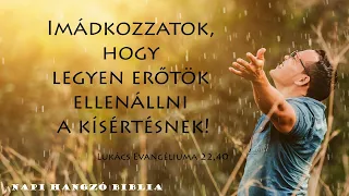 NAPI HANGZÓ BIBLIA - 04.25. - 115. RÉSZ - Bír 4,1-5,31; Lk 22,35-53; Zsolt 94,1-23; Péld 14,3-4