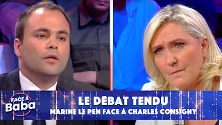 Le débat tendu entre Marine Le Pen et Charles Consigny, soutien de Valérie Pécresse