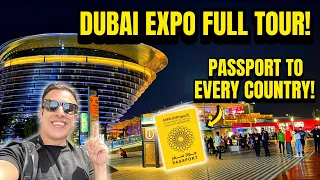 DUBAI EXPO FULL TOUR+ The BEST FOOD! The GREATEST Show On Earth!!