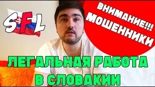 Как ЛЕГАЛЬНО работать в Словакии? ВНИМАНИЕ: мошенники по трудоустройству за границей!!!