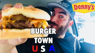 DENNY'S BURGER TOWN USA (AMERICA'S DINER CHEESEBURGER )