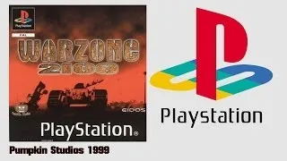 Warzone 2100 (PS1)(1999) Intro + Gameplay (HD)
