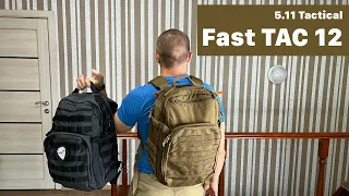 5.11 Fast TAC 12 - raid backpack. Comparison with Rush 12 V2