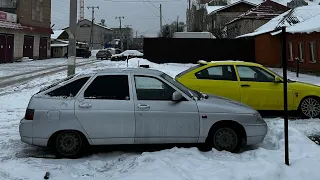 Оживляем ДВЕНАШКУ! ПОСТАВИЛИ НОВЫЙ ВЫХЛОП ВСЮ ТРАССУ. Новый бамер и туманки. Сделали Т.О