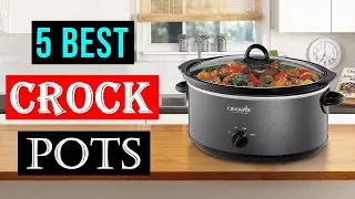 Top 5 Best Crock Pots 2023 | Best Slow Cooker - Review