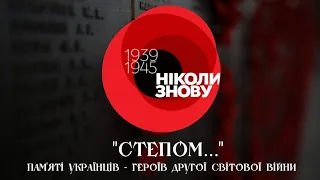 "Степом..." - пісня пам'яті героїв війни | "In the steppe..." - Ukrainian WW2 remembrance song