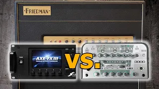 Axe FX 3 vs Kemper Friedman BE100