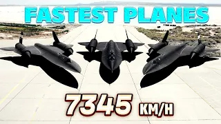 Top 10 Fastest Plane in the World 2023