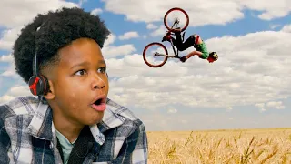 Kids React to Mountain Biking